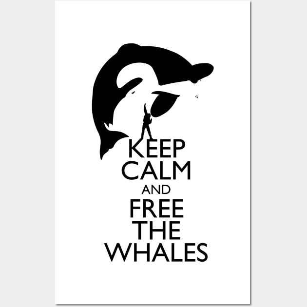 Free The Whales Wall Art by Fishwhiskerz